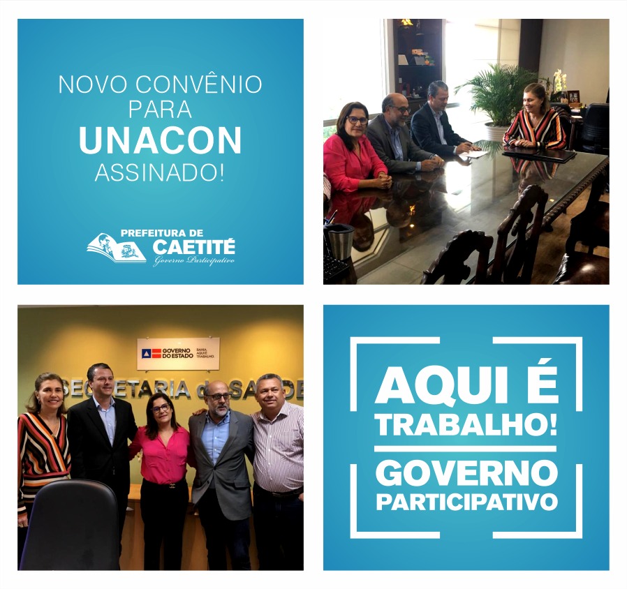 Novo convênio para construção da Unacon é assinado em Salvador